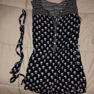 Loft navy blue romper (ladies size xs)